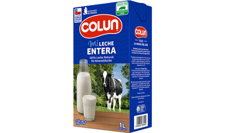 LECHE ENTERA COLUN 1 LITRO