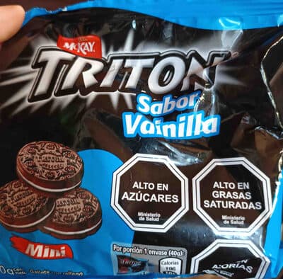 MINI GALLETAS TRITON VAINILLA MCKAY 40GR