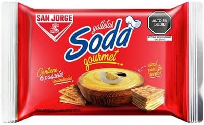 GALLETAS DE SODA GOURMET SAN JORGE 250