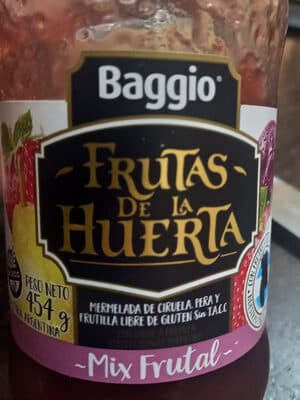 MERMELADA FRUTAS HUERTA MIX FRUTAL 454GR