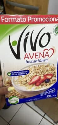 AVENA INSTANTÁNEA VIVO 700 GR UNIDAD