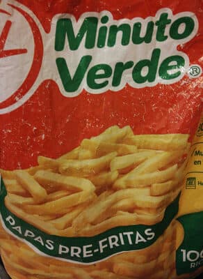 PAPAS PREFRITAS MINUTO VERDE 2.5KG