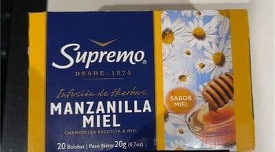 SUPREMO MANZANILLA MIEL 20 GR