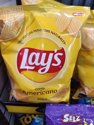LAYS TAMAÑO XS CORTE AMERICANO 38 G