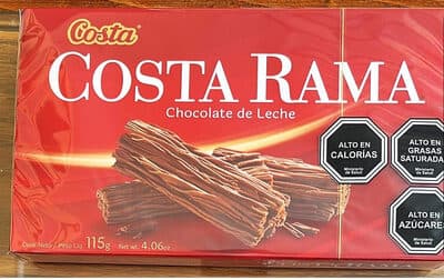 COSTA RAMA CHOCOLATE DE LECHE 115 GR