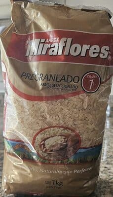 ARROZ MIRAFLORES 1 KG PREGRANEADO UNIDAD