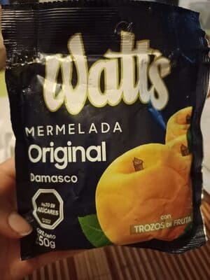 MERMELADA WATTS DAMASCO 250GR UNIDAD