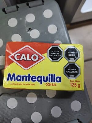 MANTEQUILLA CON SAL CALO 125GR