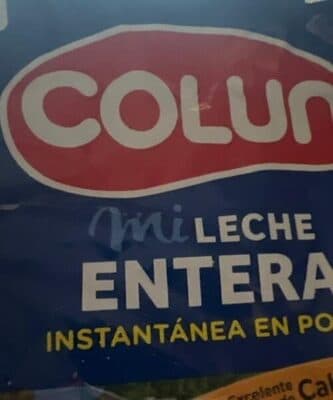 LECHE ENTERA EN POLVO COLUN 400Gr
