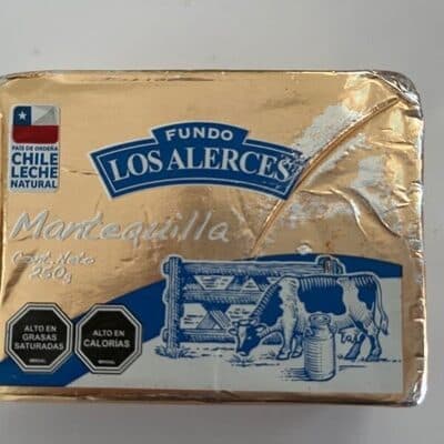 MANTEQUILLA CON SAL LOS ALERCES 250 GRS