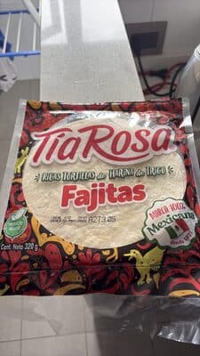 TORTILLA MEXICANA TIA ROSA 1X10 UND 320