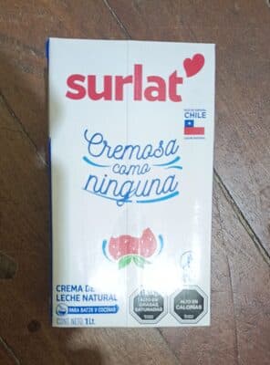 CREMA DE LECHE NATURAL SURLAT 1 LITRO