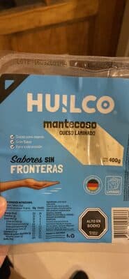 QUESO MANTECOSO LAMINADO HUILCO 400GR