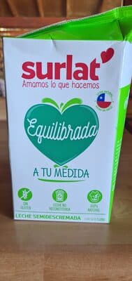 LECHE SURLAT EQUILIBRAD SEMIDE 1L